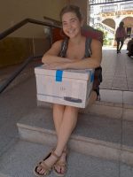 Isabel: “Estoy muy contenta con el servicio del Correo Paraguayo”