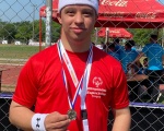 Un medallista postal en las Olimpiadas Especiales