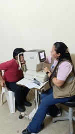 Exitosa jornada oftalmológica en el edificio Patri