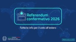 Operativo logístico exitoso para referéndum de Italia