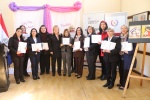 Colección de estampillas en homenaje a la mujer paraguaya